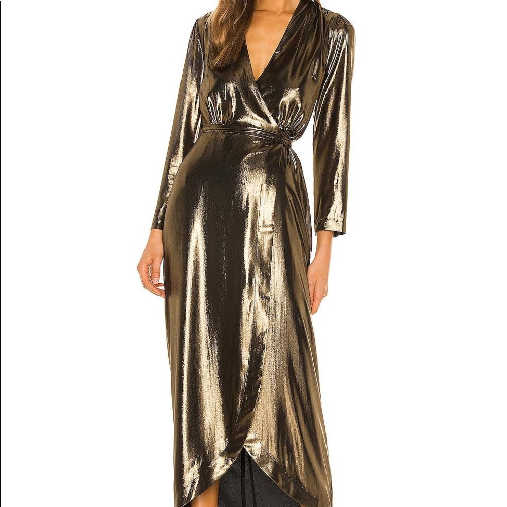 L’agence wrap dress Intermix Exclusive